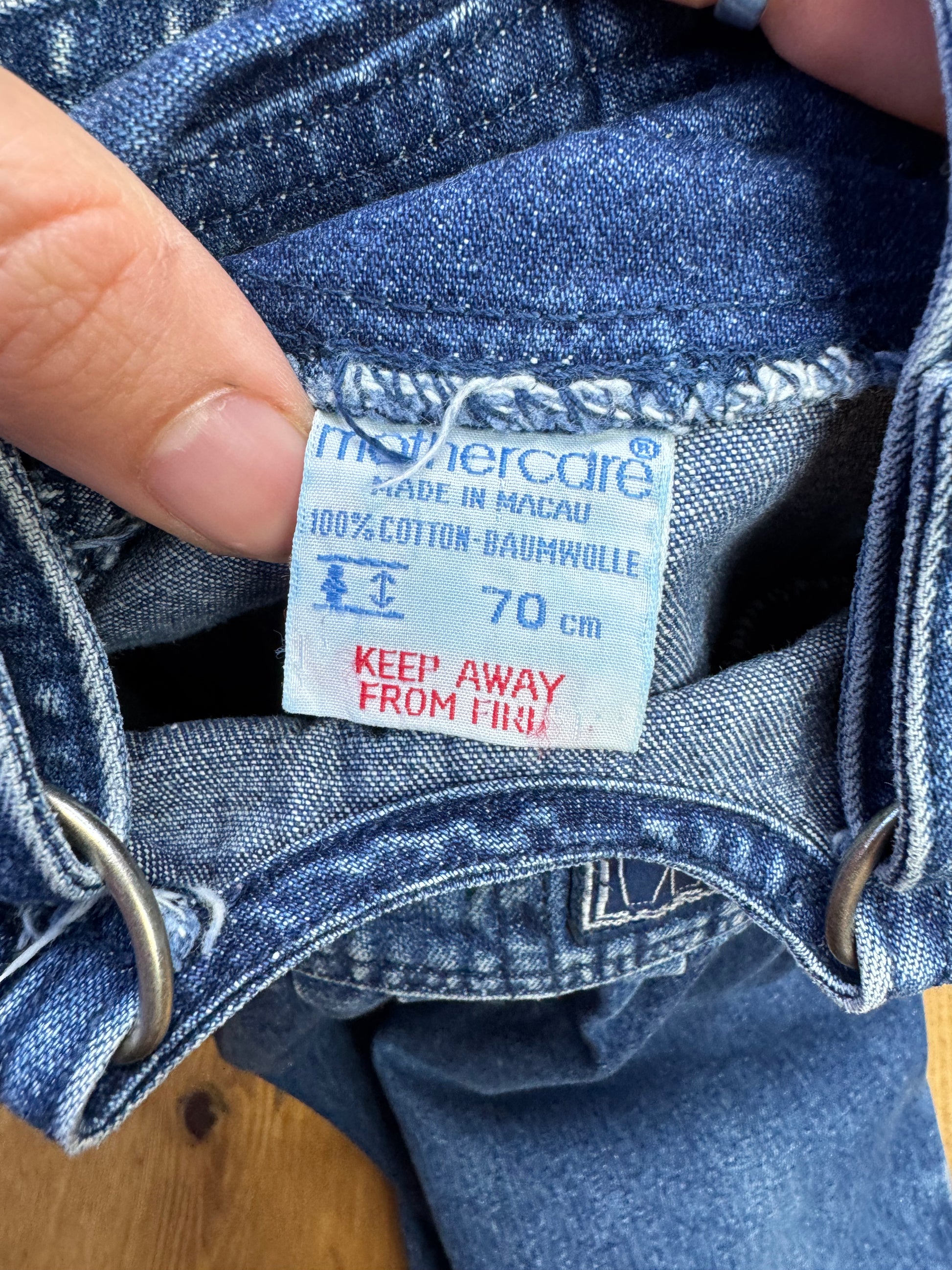 90s mothercare label