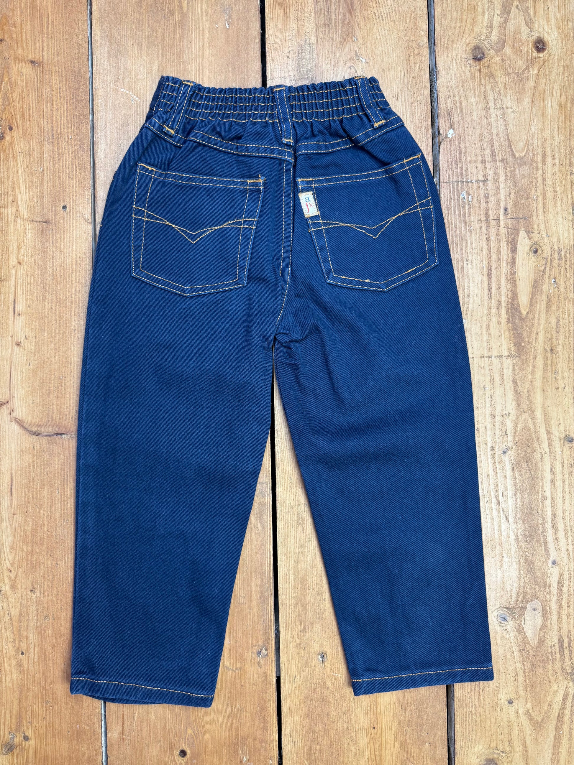 Vintage 90s kids vintage denim jeans. age 4 years. Handpicked for Bee Tiny kids vintage.