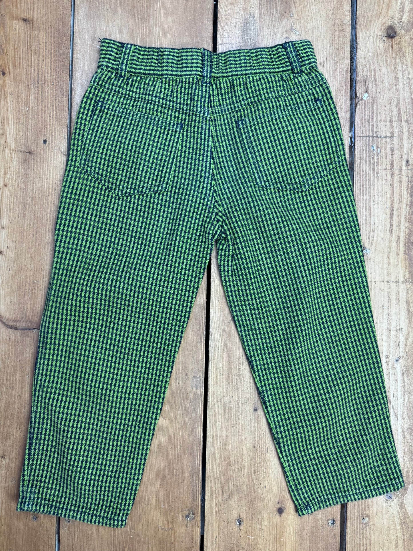 Vintage  Y2K kids checked trousers from Next. Handpicked for Bee Tiny kids vintage.