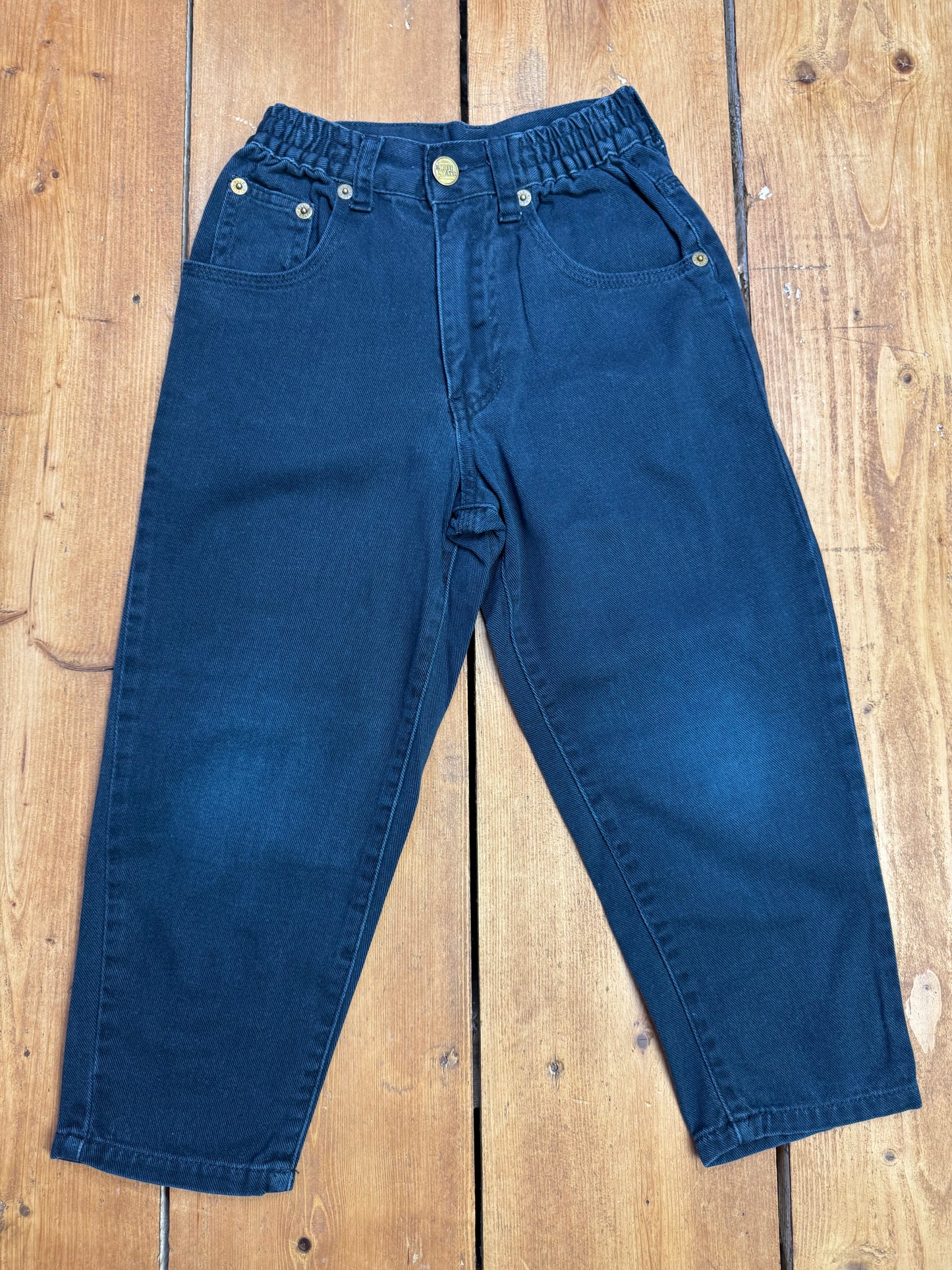 Vintage Y2K kids dark denim jeans. Age 4-5 years. Handpicked for Bee Tiny.