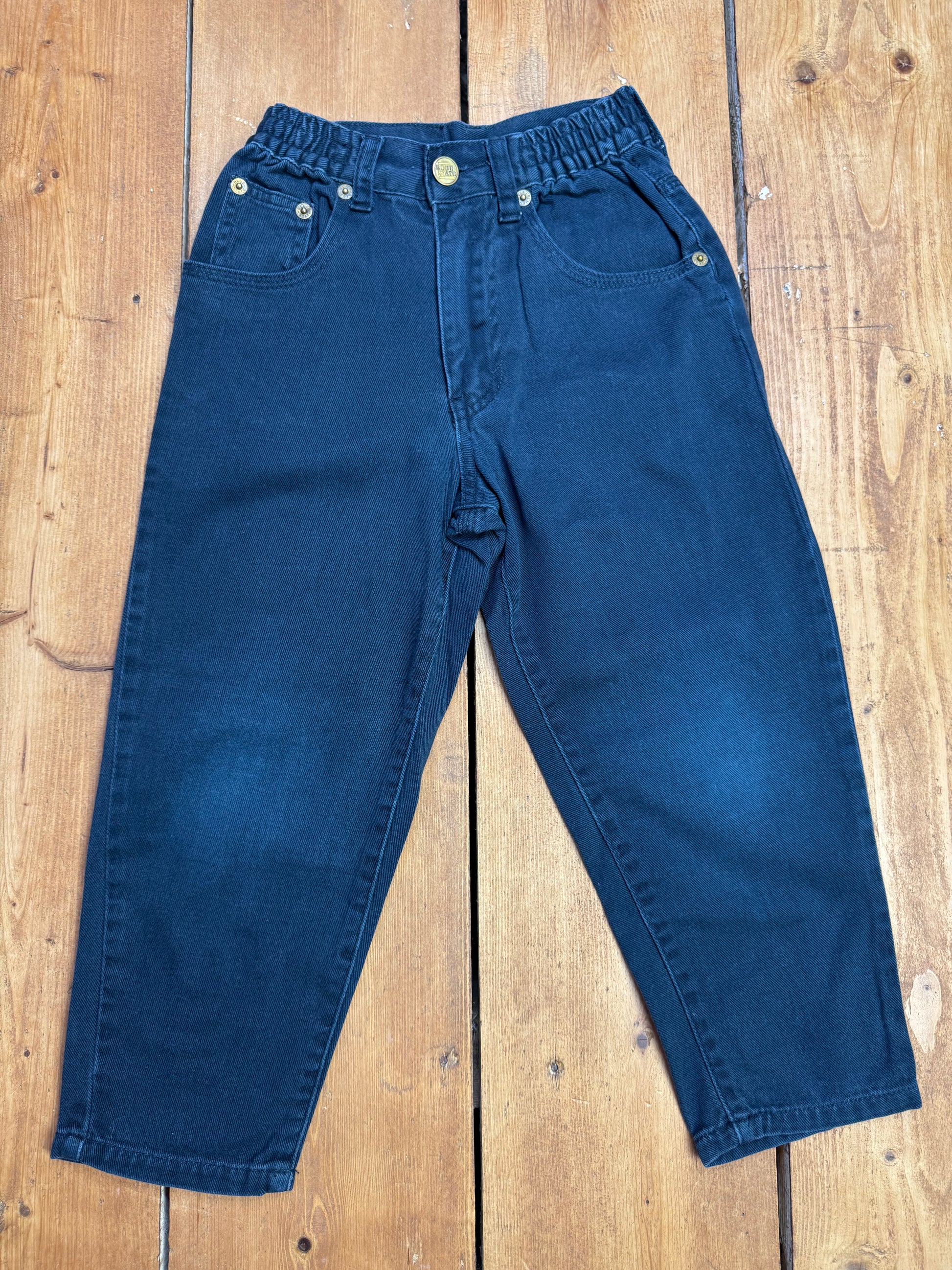 Vintage Y2K kids dark denim jeans. Age 4-5 years. Handpicked for Bee Tiny.
