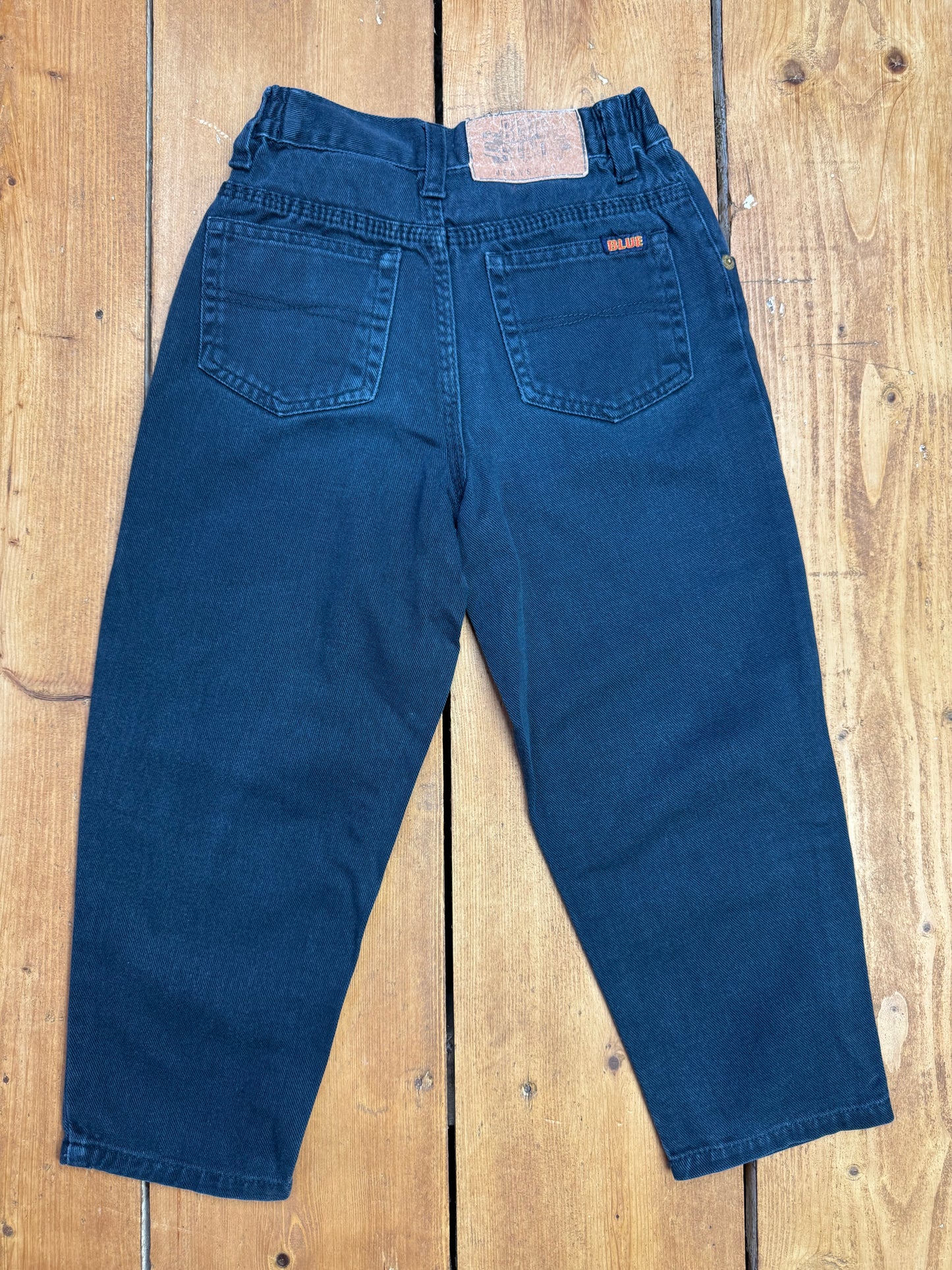 Vintage Y2K kids dark denim jeans. Age 4-5 years. Handpicked for Bee Tiny.