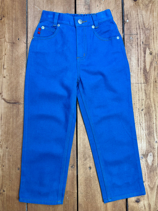 Y2K kids blue denim jeans 3-4 years. Handpicked for Bee Tiny kids vintage.
