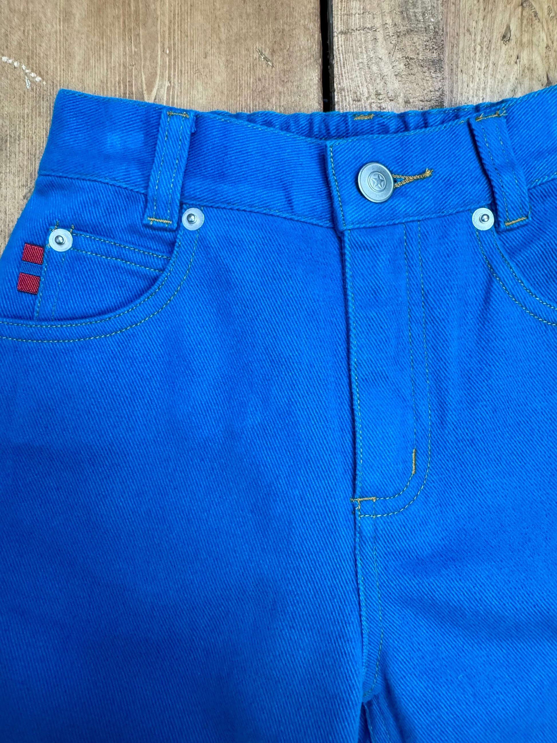 Y2K kids blue denim jeans 3-4 years. Handpicked for Bee Tiny kids vintage.