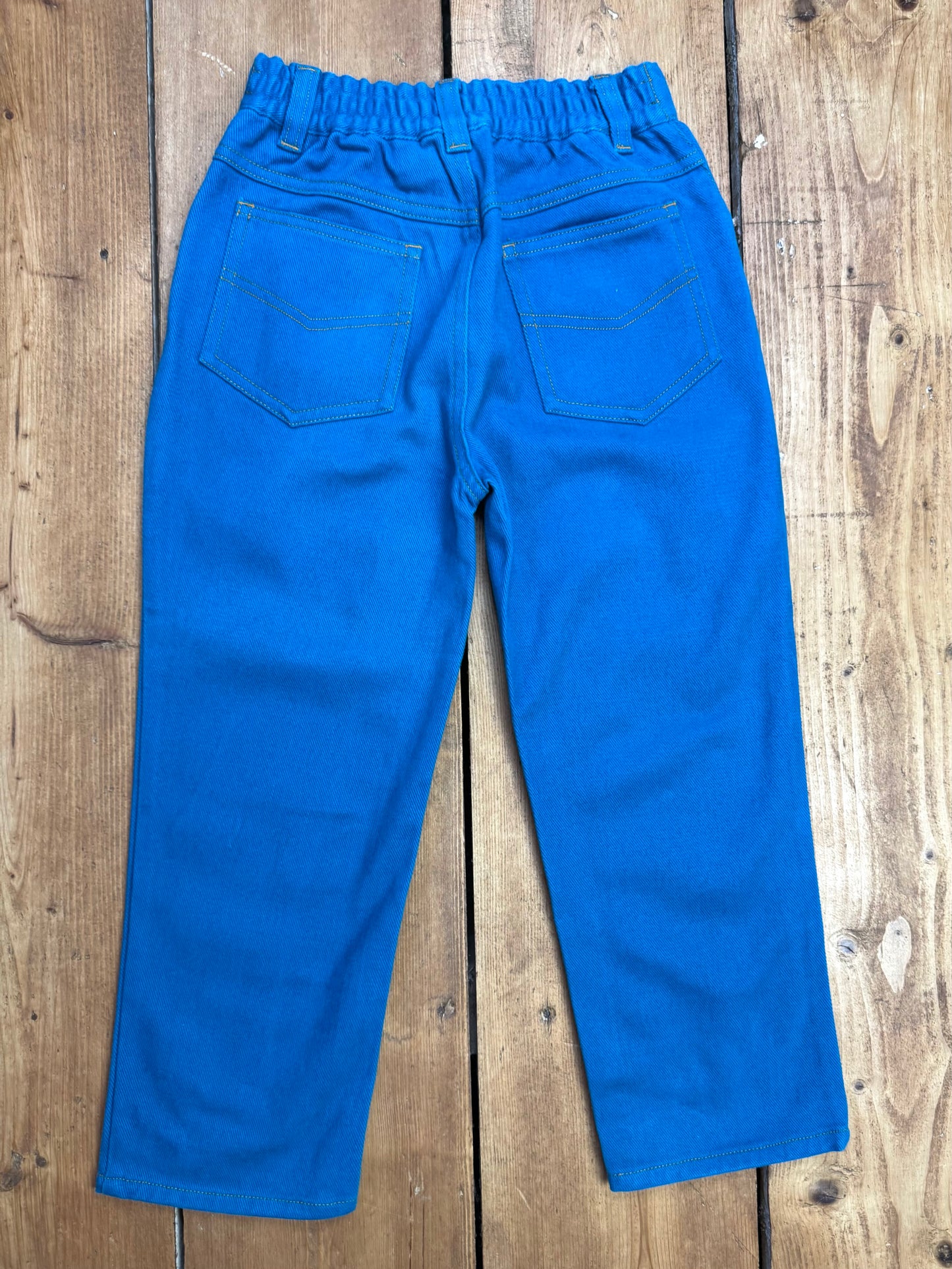 Y2K kids blue denim jeans 3-4 years. Handpicked for Bee Tiny kids vintage.