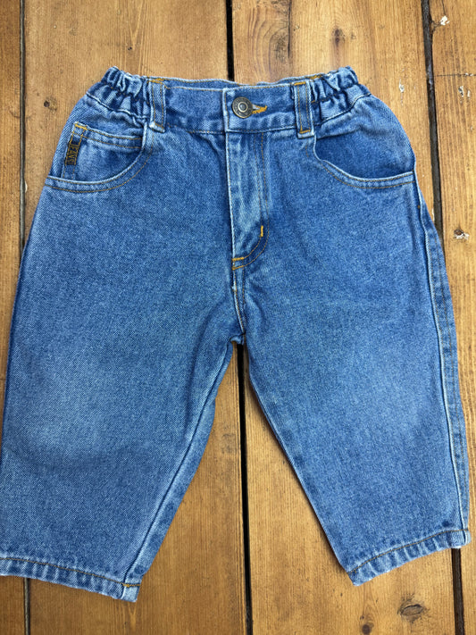 Vintage 90s baby denim jeans. Handpicked for Bee Tiny kids vintage. 