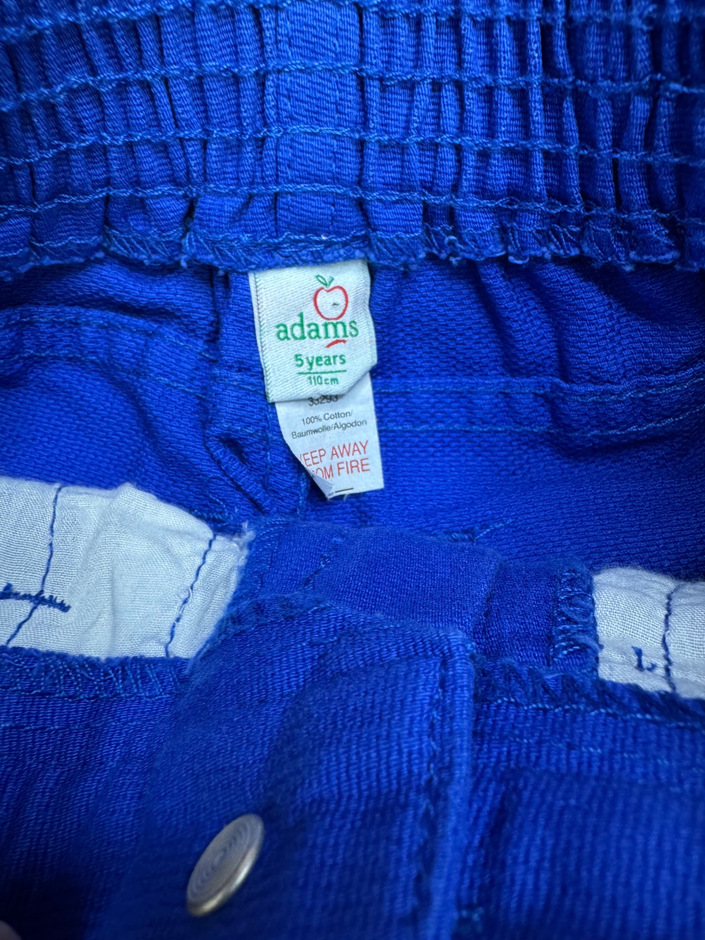 Y2K Adams Kids Blue Denim Jeans | 5 Years